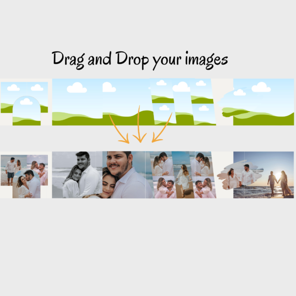 Drag and drop Seamless Carousel Instagram Post Templates | Carousel Template | Instagram Post Template | Canva Carousel Template | Instagram Slide Post customizable with CANVA