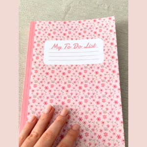 To Do List Notebook, Floral To Do List, Cute To Do List, Girly To Do List, School Checklist, Work Checklist, Journal Checklist, To Do List Planner, Floral Notebook, Cute Notebook, Girly Notebook, School Planner, Work Planner, Journal Planner, Checklist Notebook, Floral Checklist