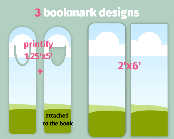 Bookmark Mockup Canva Template, Digital Mockup, Sublimation Mockup, 2x6, Product Mockup, Digital Book Marks, Stationary, Editable Design